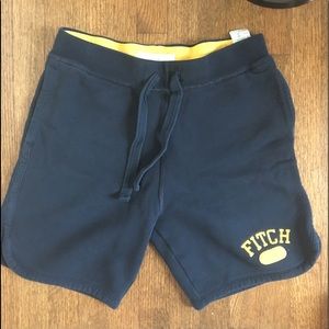 Navy Sweat-shorts